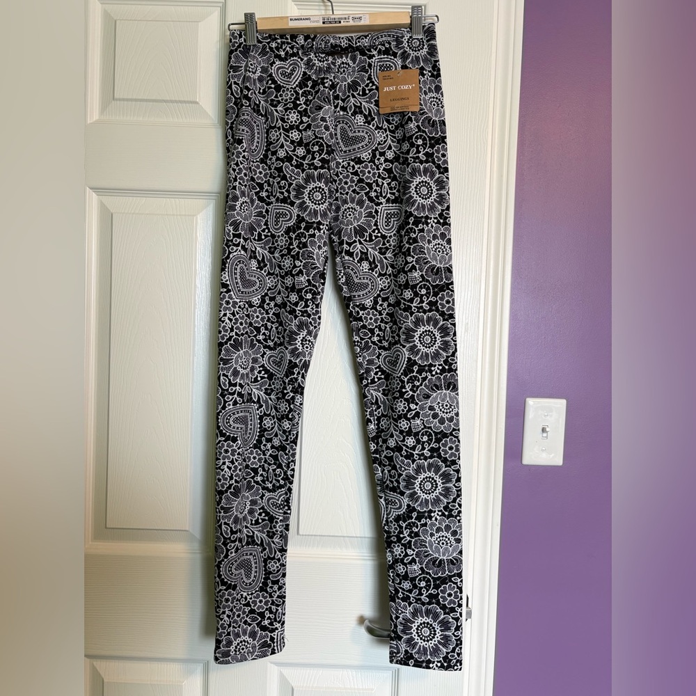 Just cozy floral Leggings